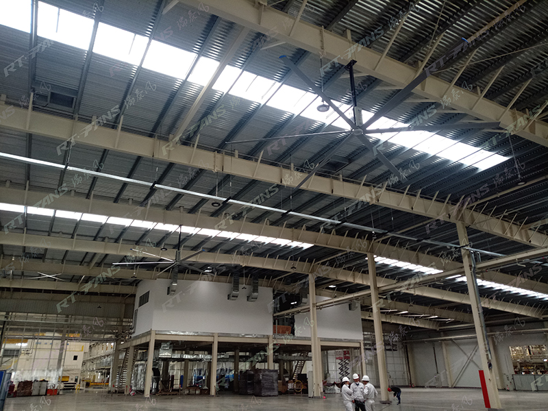 瑞泰风大型工业吊扇案例图