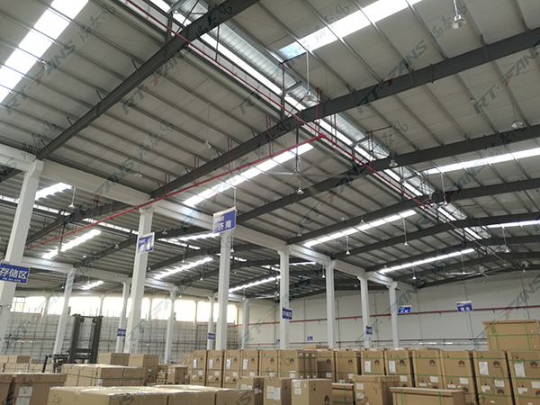 瑞泰风大型工业吊扇厂家案例图